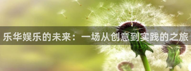 摩根娱乐平台在线注册：乐华娱乐的未来：一场从创意到实践的之旅